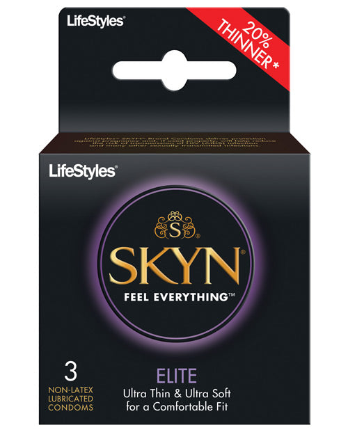 Lifestyles Skyn Elite - Pack Of 3  capela