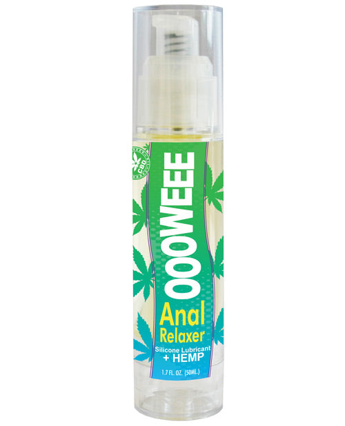 Ooowee Anal Relaxer Lubricant with Hemp Seed Oil - 1.7 Oz