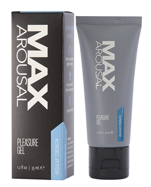Max Arousal Pleasure Gel Regular Strength - 1.2 Oz
